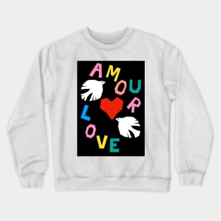 Love Doves Crewneck Sweatshirt